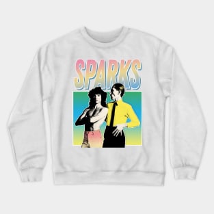 Sparks - Vintage Style Aesthetic Design Crewneck Sweatshirt